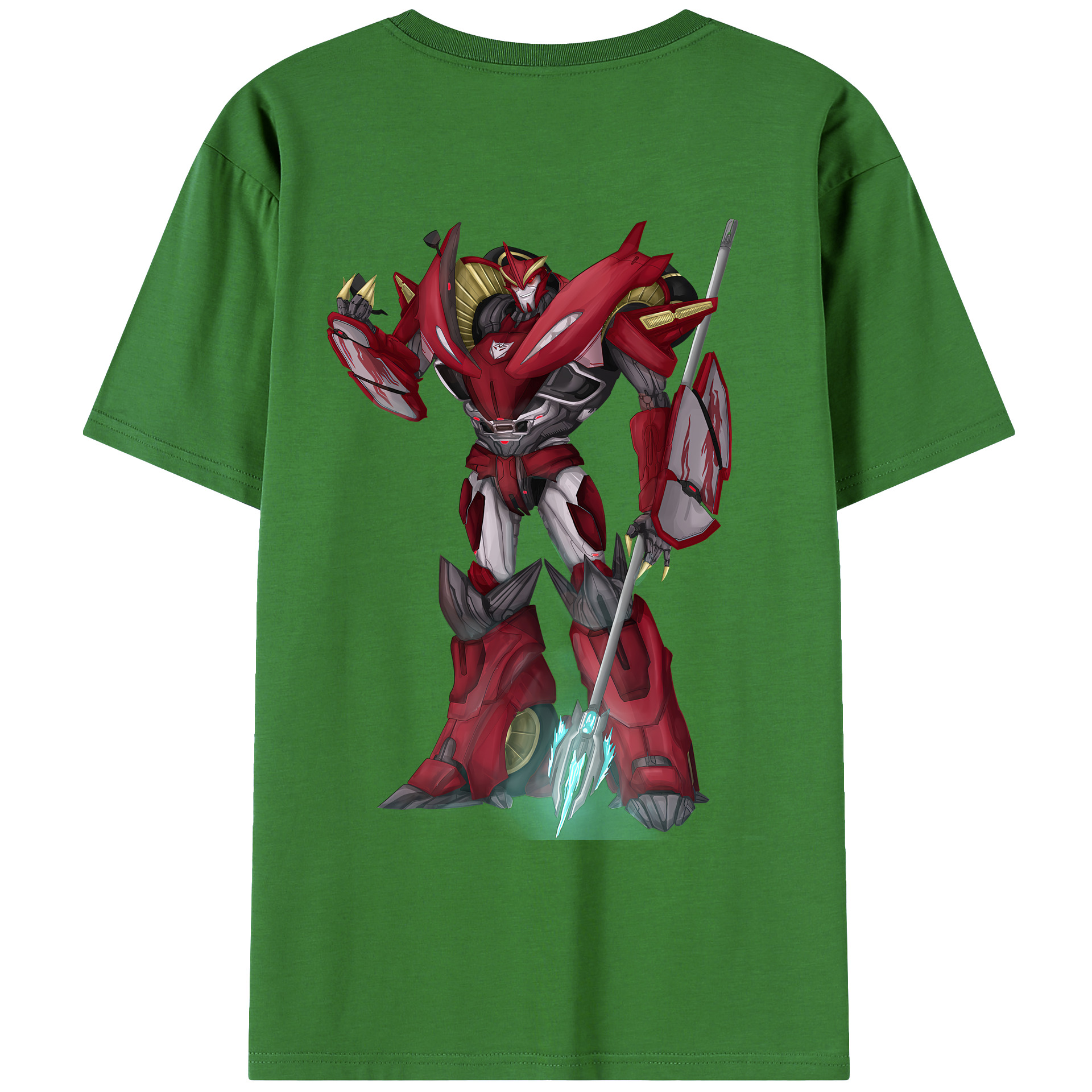 （画像用） Transformers トランスフォーマー レディース半袖Tシャツ(バックプリント)